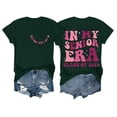 thumbnail image 1 of MEICHEN Graduation Gifts for Her: Senior 2026 Shirts Class Of 2026 In My Senior T Shirt Causal College Graduation Graphic Tees Womens Spring Summer Tops, 1 of 4