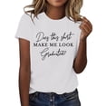 thumbnail image 1 of MEICHEN Graduation Gifts for Her: Senior 2026 Shirts Class Of 2026 T Shirt In My Senior Causal College Graduation Teacher Tee Tops Womens Spring Summer Tops, 1 of 6