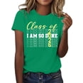 thumbnail image 1 of MEICHEN Graduation Gifts for Her: Class Of 2026 Senior 26 High School Graduation T Shirt Womens Spring Summer Tops, 1 of 3