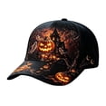 thumbnail image 1 of MEICHEN Halloween Gothic Baseball Cap for Men and Women Fashion Adjustable Print Trucker Hat Unisex Casual Cozy Dad Hat, 1 of 4