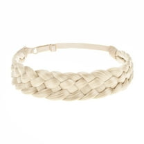 MEICHEN Headbands for Women Fashion Synthetic Wig Hair Band Elastic Headband Princess Hair Trendy Headscarf Beige