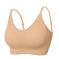 thumbnail image 1 of MEICHEN Jelly Bras for Women Plus Size Wireless Bra Deep V Full Supportive Older Back Coverage Bralette Summer Fall Essentials Fashion Clothes, 1 of 8