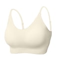 thumbnail image 1 of MEICHEN Jelly Bras for Women Plus Size Wireless Bra Deep V Full Supportive Older Back Coverage Bralette Summer Fall Fashion Essentials Clothes, 1 of 8