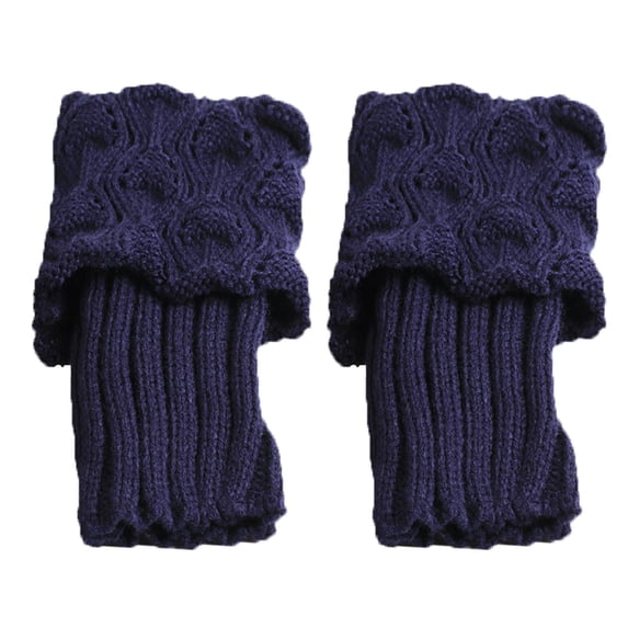 MEICHEN Leg Warmers for Women Winter 80s Ribbed Knit Sock Sleeves Womens Sock Covers Warm Essentials Accessories