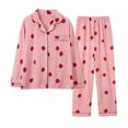 thumbnail image 1 of MEICHEN Lounge Set for Women Pajamas Women Autumn and Winter Long Sleeve Lapel Vest Suit Trousers Plus Size Home Service Summer Essentials Fashion Sleepwear, 1 of 2
