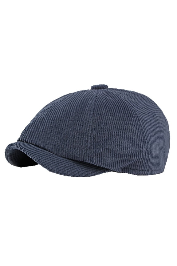 Men's Solid Color Newsboy Hat Fall Fashion Casual Beret Hat Cabbie Driving Hunting Cap