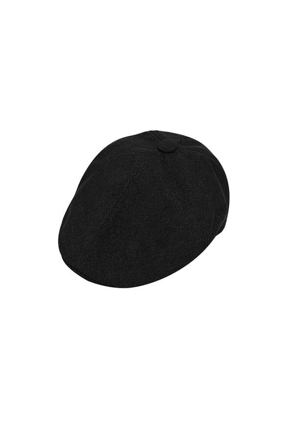 Men's Summer Casual Newsboy Hat Solid Color Comfortable Artist Cap Fall Fashion Beret Hat