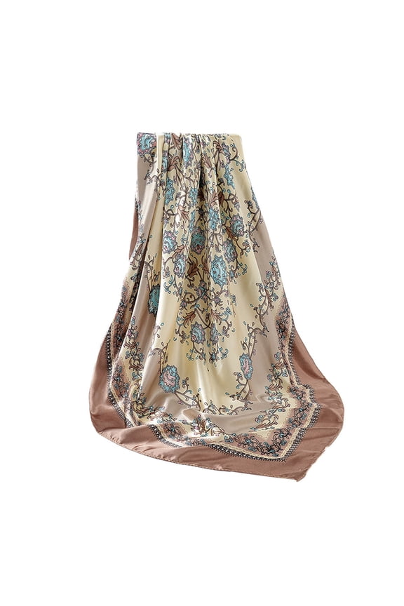 Scarf for Women, 90X90CM Women Point Printing Scarf Fashion Retro Female Multipurpose Shawl Scarf, Fall Winter Fashion Accessories