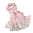 thumbnail image 1 of MEICHEN Shawl Wraps for Women Fashion Lotus Printing Long Soft Wrap Scarf Solid Ladies Shawl Scarves Summer Accessories Pink, 1 of 2