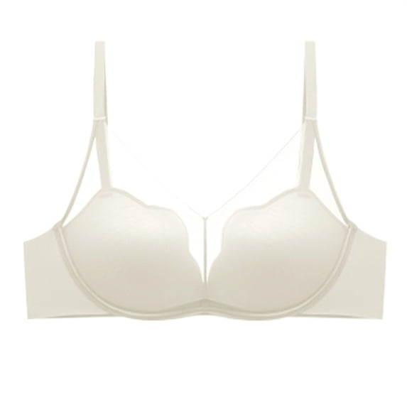 MEICHEN Small Breast Gathering and Enlarging Sexy Underwire Free Anti Sagging Bra Summer Fall Essentials Fashion Clothes