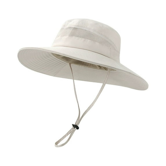 MEICHEN Sun Hat for Women and Men, Solid Color Wide Brim Bucket Hat Adjustable Outdoor Rain Hat for Fishing Hiking Camping, Fall Winter Fashion Accessories