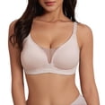 thumbnail image 1 of MEICHEN Supportive Wireless Jelly Bras for Women Full Coverage No Underwire Bralettes Push Up Seamless Underwear, 1 of 4