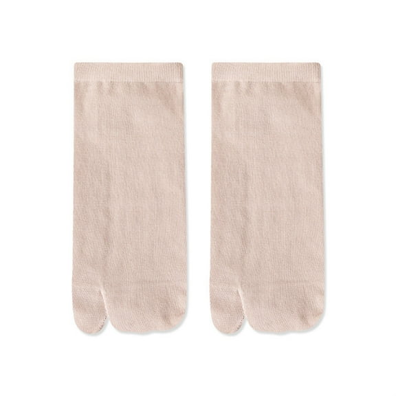 MEICHEN Toe Socks for Women, Casual Comfortable Split Toe Socks Solid Color Breathable Thin No Show Socks, Fall Winter Fashion Accessories