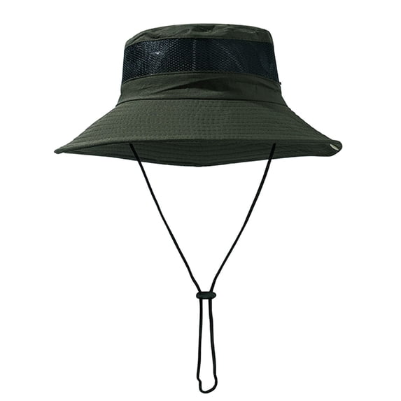 MEICHEN Unisex Wide Brimmed Sun Hat Mesh Breathable Fishing Caps Summer Beach Bucket Hat for Women and Men