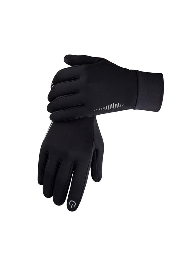 Winter Thermal Running Cycling Gloves Solid Color Warm Liners Sports Gloves for Women