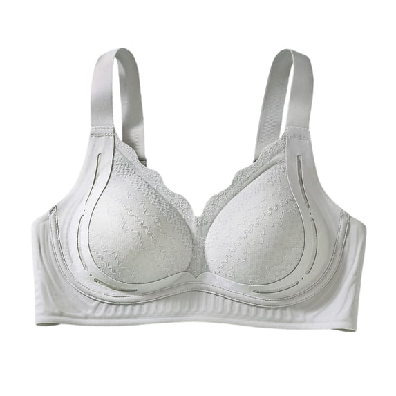 MEICHEN Wireless Comfortable Soft Bras for Women Full Coverage Everyday No Show Bra Summer Clothes Fall Fashion Essentials