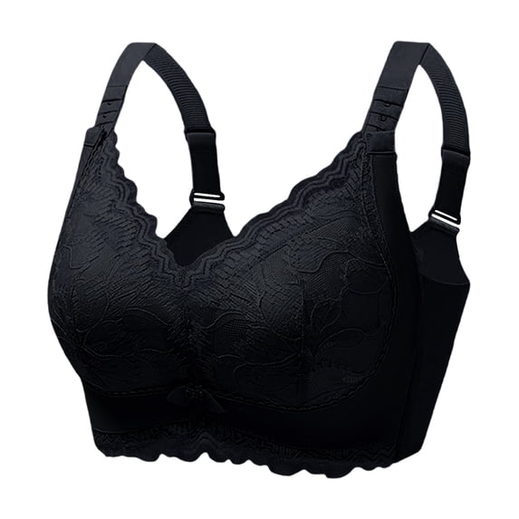 MEICHEN Wireless Comfortable Soft Bras for Women Full Coverage Everyday No Show Bra Summer Fall Essentials Fashion Clothes