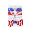 thumbnail image 1 of MEICHEN Women's 3 Pcs Hair Bows Independence Day 250th Anniversary Patriotic Bowknot Headband for Girls 4th of July American Flag Hair Accessories, 1 of 2