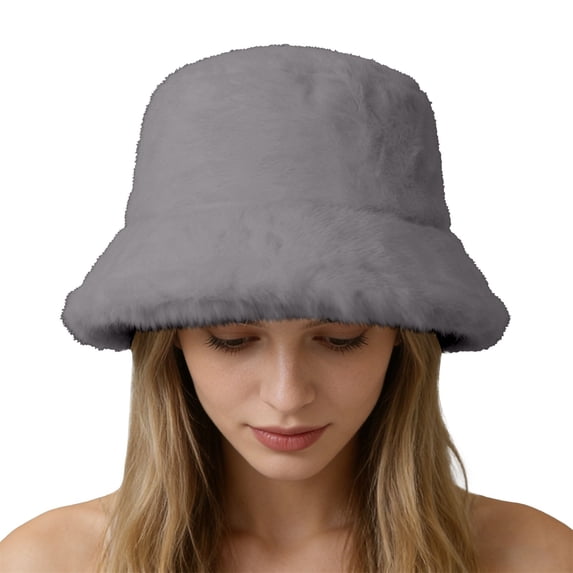 MEICHEN Women's Autumn Winter Fashion Warm Bucket Hat Versatile Sun Hat Comfortable Breathable Hat
