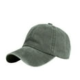 thumbnail image 1 of MEICHEN Women's Baseball Caps Ponytail Messy Trucker Hat Ladies Plain Visor Hat Retro Sun Hat, 1 of 2