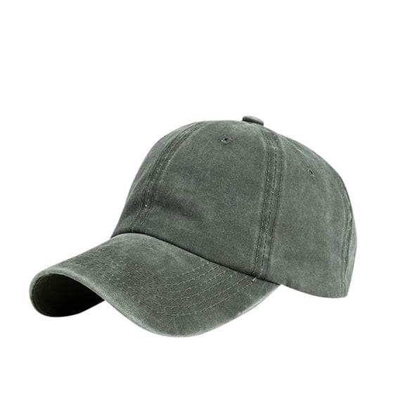 MEICHEN Women's Baseball Caps Ponytail Messy Trucker Hat Ladies Plain Visor Hat Retro Sun Hat
