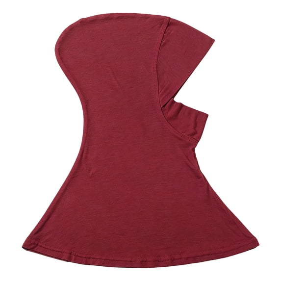 MEICHEN Women's Neck Full Coverage Head Scarf Plain Cotton Blend Turban Cap Ladies Daily Wear Muslim Hijab For Church