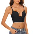 thumbnail image 1 of MEICHEN Womens Half Cup Push Up Bra Solid Sexy Soft Underwire Seamless Bralettes Underwear Summer Clothing Fall Fashion Essentials, 1 of 7
