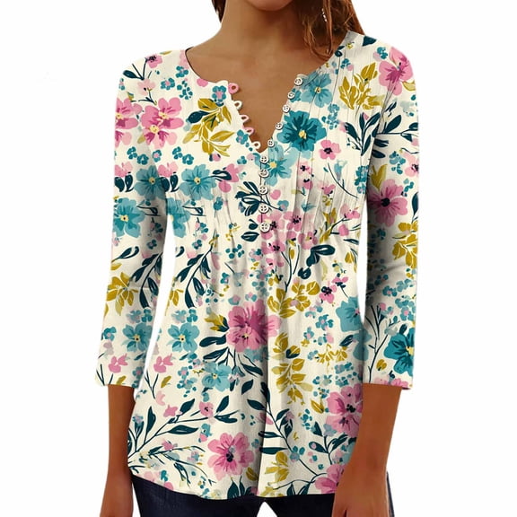 MEICHEN Womens Long Sleeve Tops Fresh and Elegant Bracelet Sleeve Blouse Delicate Unique Button Up Shirt Womens Tops