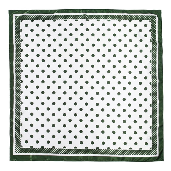 MEICHEN Womens Polka Dots Print Satin Head Scarf Fashion Lightweight Turbans Casual Soft Hijabs