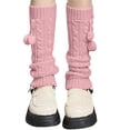 thumbnail image 1 of MEICHEN Wool Knit Leg Warmers for Women Long Winter Warm Sock Sleeves Thigh High Footless Stocking Covers Fashion Essentials Accessories, 1 of 3