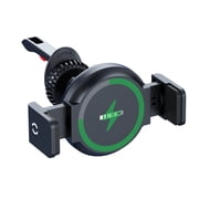 MEIDI 15W MagSafe Car Charger Mount, Magnetic Wireless Car Phone Holder with Air Vent Clip, Fast Charging Mount Compatible with iPhone 15/14/13/12 Pro Max Plus & MagSafe Cases