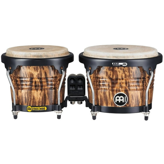 MEINL 30th Anniversary Edition Wood Bongo Leopard Burl