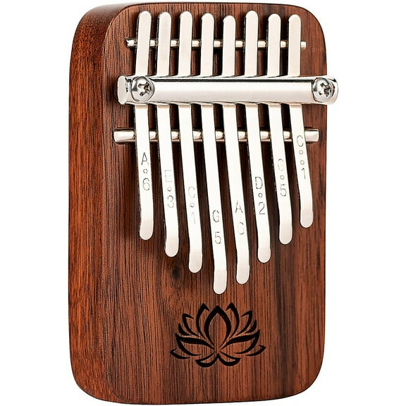 MEINL 8 Note Solid Lotus Kalimba Walnut