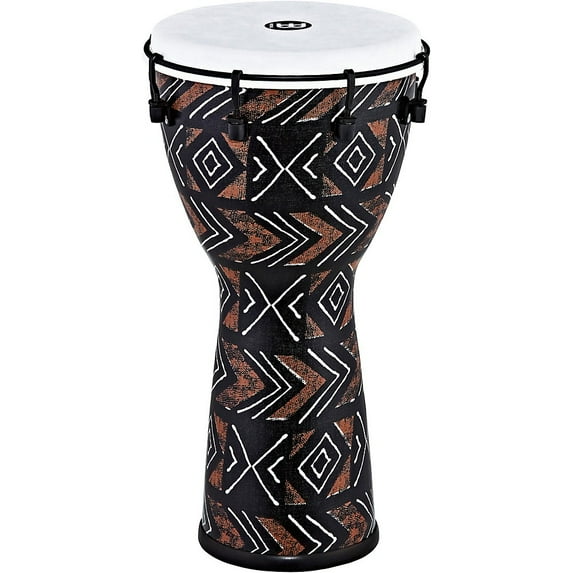 MEINL Alpine Synthetic Djembe 10 in. Kanga Sarong