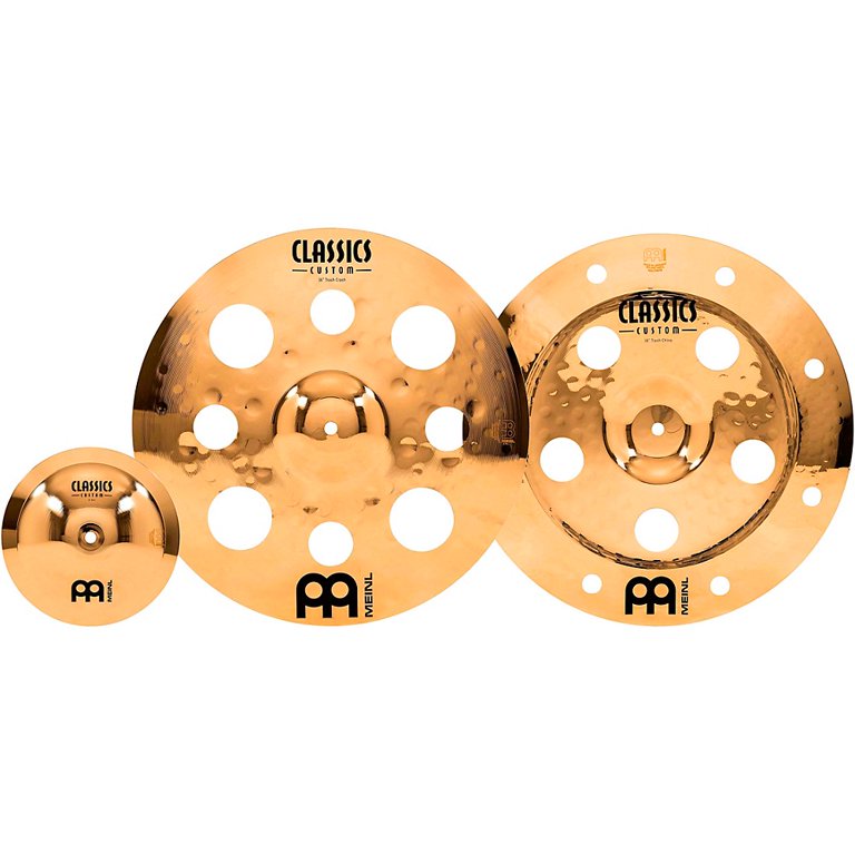 MEINL Classics Custom Brilliant Effects Cymbal Pack with Free 8