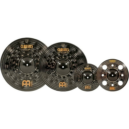 MEINL Classics Custom Dark Crash and Effects Cymbal Pack with Free Trash Splash