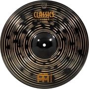 Meinl Cymbals Classics Custom Dark Thin 16" Crash Cymbal for Drum Set Made in Germany B12 Bronze, CC16TDAC