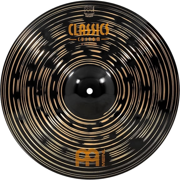 Meinl Cymbals Classics Custom Dark Thin 16" Crash Cymbal for Drum Set  Made in Germany  B12 Bronze, 2-Year Warranty CC16TDAC