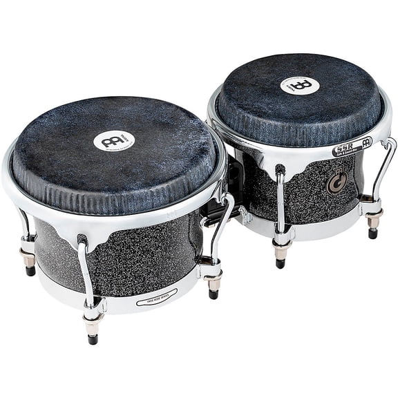 MEINL Diego Gale Signature Premium Fiberglass Bongos 7" and 8.5" Midnight Star