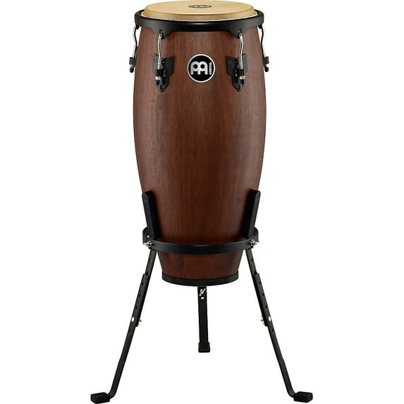 MEINL Headliner Designer Wood Conga with Basket Stand Vintage Wine Barrel 11 in.