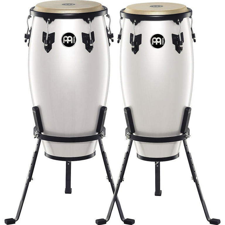 MEINL Headliner Series 11 and 12 Inch Wood Conga Set with Basket