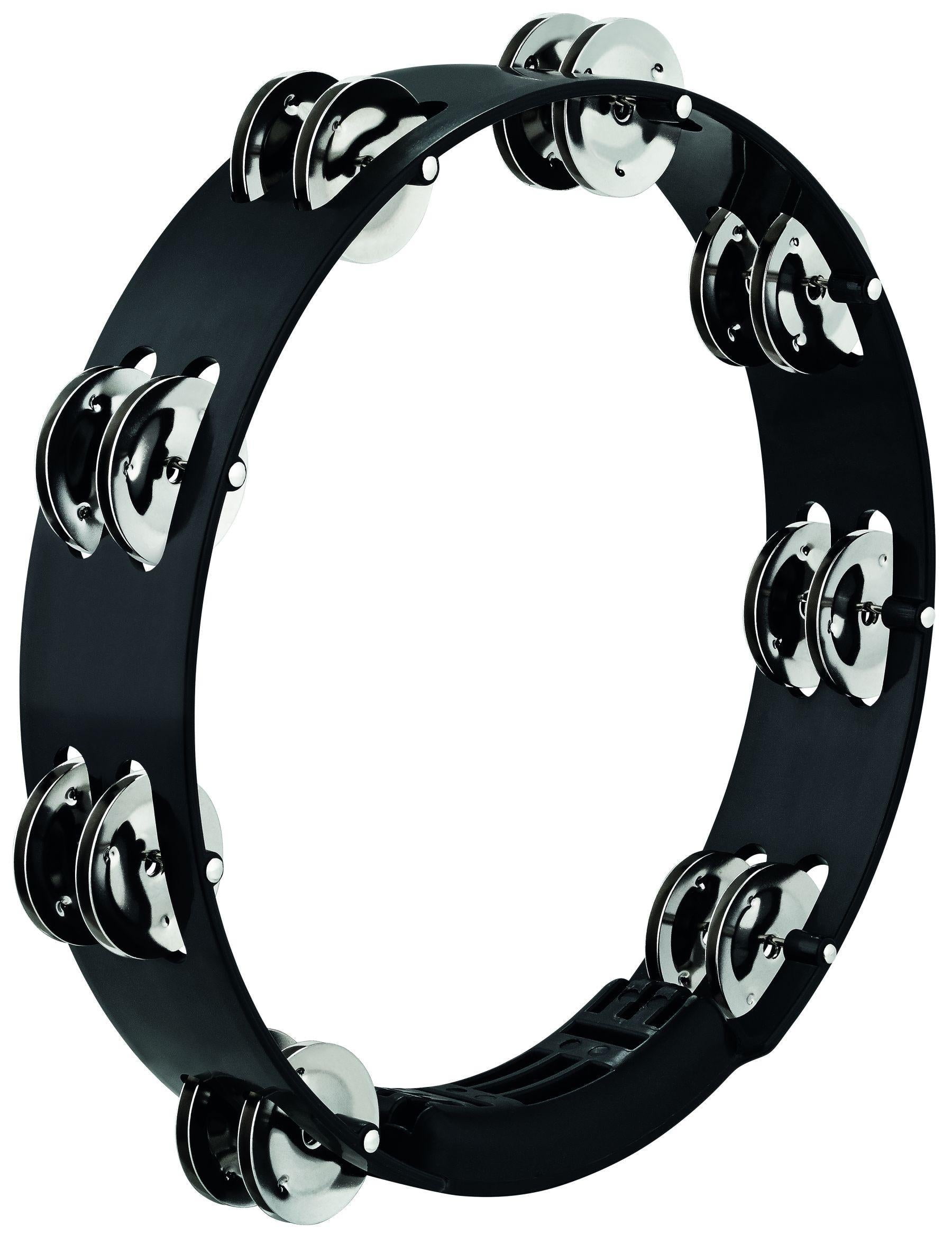 MEINL Headliner Series Tour Tambourine 10 in. Black
