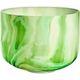 thumbnail image 1 of MEINL Sonic Energy 10in. Marble Crystal Singing Bowl, F4, 432 Hz, Heart Chakra Green, 1 of 1
