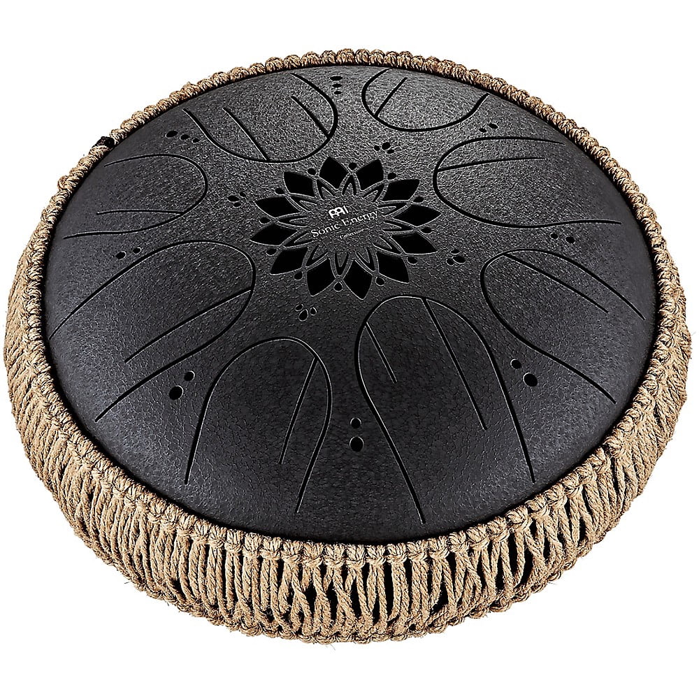 MEINL Sonic Energy B Minor Medium Octave Steel Tongue Drum Black