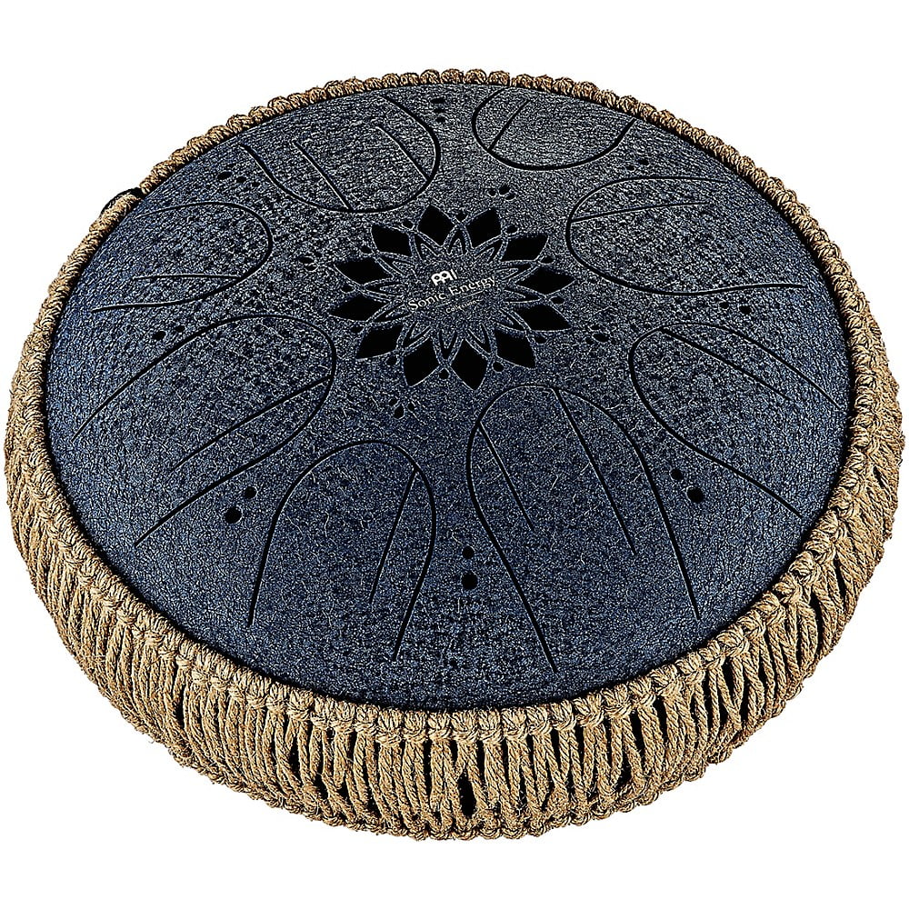 MEINL Sonic Energy C Minor Medium Octave Steel Tongue Drum Navy Blue