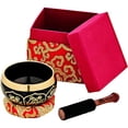 thumbnail image 1 of MEINL Sonic Energy Ornamental Series Singing Bowl With Mallet, Cushion Ring & Display Box, 3.9" Red, 1 of 2