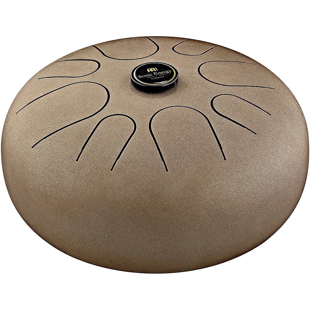 MEINL Sonic Energy Steel Tongue Drum in Key of G Major Vintage Brown