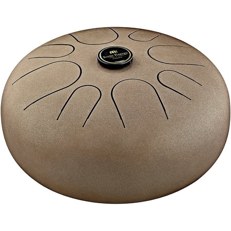 MEINL Sonic Energy Steel Tongue Drum in Key of G Major Vintage Brown