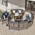 thumbnail image 1 of MEISSALIVVE 11 Piece Outdoor Patio Furniture Se, 1 of 7