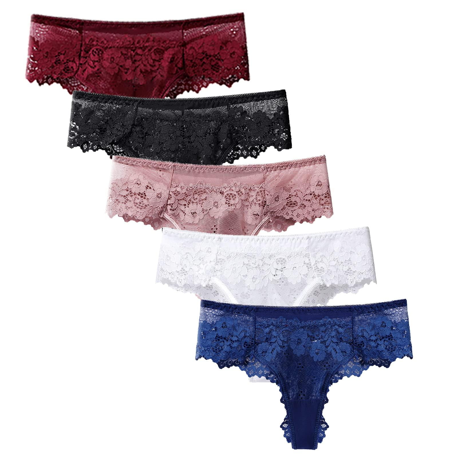  Colorful Star 5 Pack Women's Satin G-string Underwear V-back Thongs  Panties (Small) Multicolored : Clothing, Shoes & Jewelry